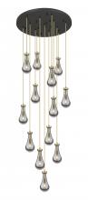 Innovations Lighting 132BK-451-1P-BB-G451-5SM-20 - Owego - 13 Light - 32 inch - Brushed Brass - Multi Pendant