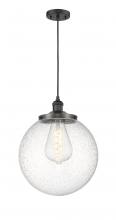 Innovations Lighting 201C-BK-G204-14 - Beacon - 1 Light - 14 inch - Matte Black - Cord hung - Mini Pendant