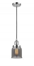 Innovations Lighting 201C-PC-G53-LED - Bell - 1 Light - 5 inch - Polished Chrome - Cord hung - Mini Pendant