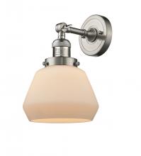 Innovations Lighting 203-SN-G171 - Fulton - 1 Light - 7 inch - Brushed Satin Nickel - Sconce