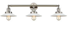 Innovations Lighting 205-PN-G1 - Halophane - 3 Light - 33 inch - Polished Nickel - Bath Vanity Light