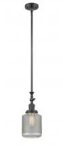 Innovations Lighting 206-OB-G262 - Stanton - 1 Light - 6 inch - Oil Rubbed Bronze - Stem Hung - Mini Pendant