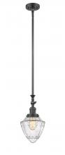 Innovations Lighting 206-OB-G664-7 - Bullet - 1 Light - 7 inch - Oil Rubbed Bronze - Stem Hung - Mini Pendant