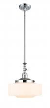 Innovations Lighting 206-PC-G691-12 - Bridgeton - 1 Light - 12 inch - Polished Chrome - Stem Hung - Mini Pendant