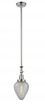 Innovations Lighting 206-PN-G165 - Geneseo - 1 Light - 7 inch - Polished Nickel - Stem Hung - Mini Pendant