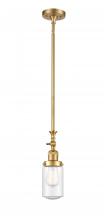 Innovations Lighting 206-SG-G314 - Dover - 1 Light - 5 inch - Satin Gold - Stem Hung - Mini Pendant