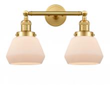 Innovations Lighting 208-SG-G171 - Fulton - 2 Light - 17 inch - Satin Gold - Bath Vanity Light