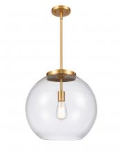 Innovations Lighting 221-1S-SG-G122-16 - Athens - 1 Light - 16 inch - Satin Gold - Cord hung - Pendant