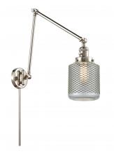 Innovations Lighting 238-PN-G262 - Stanton - 1 Light - 6 inch - Polished Nickel - Swing Arm