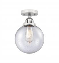 Innovations Lighting 288-1C-PC-G204-8 - Beacon - 1 Light - 8 inch - Polished Chrome - Semi-Flush Mount