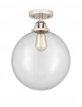 Innovations Lighting 288-1C-PN-G202-12 - Beacon - 1 Light - 12 inch - Polished Nickel - Semi-Flush Mount