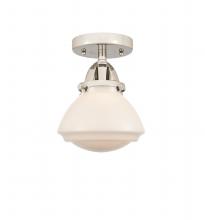 Innovations Lighting 288-1C-PN-G321 - Olean - 1 Light - 7 inch - Polished Nickel - Semi-Flush Mount