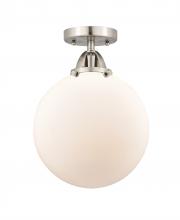 Innovations Lighting 288-1C-SN-G201-10 - Beacon - 1 Light - 10 inch - Brushed Satin Nickel - Semi-Flush Mount