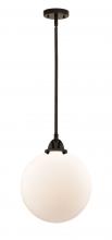 Innovations Lighting 288-1S-OB-G201-12 - Beacon - 1 Light - 12 inch - Oil Rubbed Bronze - Cord hung - Mini Pendant