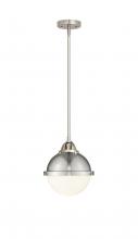 Innovations Lighting 288-1S-SN-HFS-81-SN - Hampden - 1 Light - 9 inch - Brushed Satin Nickel - Cord hung - Mini Pendant