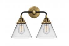 Innovations Lighting 288-2W-BAB-G42 - Cone - 2 Light - 16 inch - Black Antique Brass - Bath Vanity Light