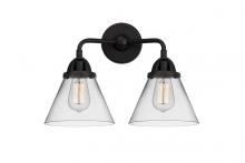 Innovations Lighting 288-2W-BK-G42 - Cone - 2 Light - 16 inch - Matte Black - Bath Vanity Light