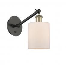 Innovations Lighting 317-1W-BAB-G111 - Cobbleskill - 1 Light - 5 inch - Black Antique Brass - Sconce