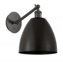 Innovations Lighting 317-1W-OB-MBD-9-OB - Bristol - 1 Light - 9 inch - Oil Rubbed Bronze - Sconce