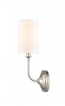 Innovations Lighting 372-1W-PN-S1-LED - Giselle - 1 Light - 5 inch - Polished Nickel - Sconce