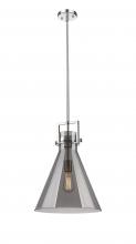 Innovations Lighting 411-1SL-PN-G411-14SM - Newton Cone - 1 Light - 14 inch - Polished Nickel - Cord hung - Pendant