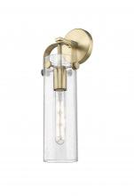 Innovations Lighting 413-1W-BB-G413-1W-4SDY - Pilaster - 1 Light - 4 inch Glass - Brushed Brass - Sconce