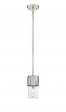 Innovations Lighting 428-1S-SN-G428-7CL - Bolivar - 1 Light - 5 inch - Satin Nickel - Pendant