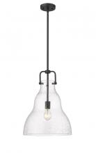 Innovations Lighting 494-1S-BK-G594-14 - Haverhill - 1 Light - 14 inch - Matte Black - Stem hung - Pendant