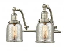 Innovations Lighting 515-2W-SN-G58 - Bell - 2 Light - 18 inch - Brushed Satin Nickel - Bath Vanity Light