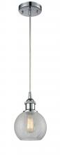 Innovations Lighting 516-1P-PC-G125 - Athens - 1 Light - 8 inch - Polished Chrome - Cord hung - Mini Pendant