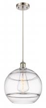 Innovations Lighting 516-1P-SN-G556-12CL - Rochester - 1 Light - 12 inch - Brushed Satin Nickel - Cord hung - Mini Pendant