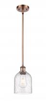 Innovations Lighting 516-1S-AC-G558-6SDY - Bella - 1 Light - 6 inch - Antique Copper - Mini Pendant