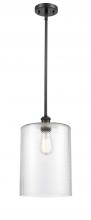 Innovations Lighting 516-1S-BK-G112-L - Cobbleskill - 1 Light - 9 inch - Matte Black - Mini Pendant