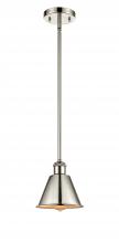 Innovations Lighting 516-1S-PN-M8 - Smithfield - 1 Light - 7 inch - Polished Nickel - Mini Pendant