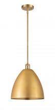 Innovations Lighting 516-1S-SG-MBD-12-SG - Bristol - 1 Light - 12 inch - Satin Gold - Pendant