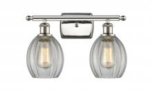 Innovations Lighting 516-2W-PN-G82 - Eaton - 2 Light - 16 inch - Polished Nickel - Bath Vanity Light