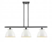 Innovations Lighting 516-3I-OB-M14-W - Adirondack - 3 Light - 36 inch - Oil Rubbed Bronze - Cord hung - Island Light