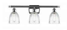 Innovations Lighting 516-3W-PC-G442 - Brookfield - 3 Light - 26 inch - Polished Chrome - Bath Vanity Light