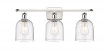 Innovations Lighting 516-3W-WPC-G558-6SDY - Bella - 3 Light - 26 inch - White Polished Chrome - Bath Vanity Light