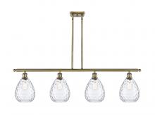 Innovations Lighting 516-4I-AB-G372 - Waverly - 4 Light - 48 inch - Antique Brass - Cord hung - Island Light