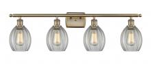 Innovations Lighting 516-4W-AB-G82 - Eaton - 4 Light - 36 inch - Antique Brass - Bath Vanity Light