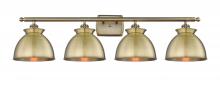 Innovations Lighting 516-4W-AB-M14-AB - Adirondack - 4 Light - 38 inch - Antique Brass - Bath Vanity Light