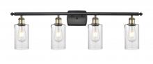 Innovations Lighting 516-4W-BAB-G804 - Clymer - 4 Light - 34 inch - Black Antique Brass - Bath Vanity Light