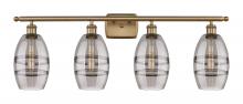 Innovations Lighting 516-4W-BB-G557-6SM - Vaz - 4 Light - 36 inch - Brushed Brass - Bath Vanity Light