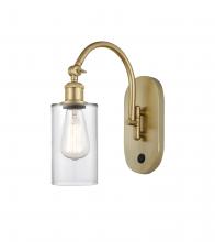 Innovations Lighting 518-1W-SG-G802 - Clymer - 1 Light - 4 inch - Satin Gold - Sconce