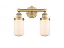 Innovations Lighting 616-2W-BB-G311 - Dover - 2 Light - 14 inch - Brushed Brass - Bath Vanity Light