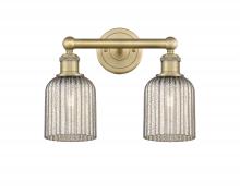 Innovations Lighting 616-2W-BB-G559-5ME - Bridal Veil - 2 Light - 14 inch - Brushed Brass - Bath Vanity Light