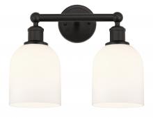 Innovations Lighting 616-2W-OB-G558-6GWH - Bella - 2 Light - 15 inch - Oil Rubbed Bronze - Bath Vanity Light