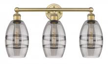 Innovations Lighting 616-3W-BB-G557-6SM - Vaz - 3 Light - 24 inch - Brushed Brass - Bath Vanity Light