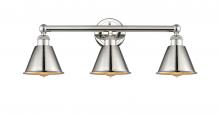 Innovations Lighting 616-3W-PN-M8-PN - Smithfield - 3 Light - 25 inch - Polished Nickel - Bath Vanity Light